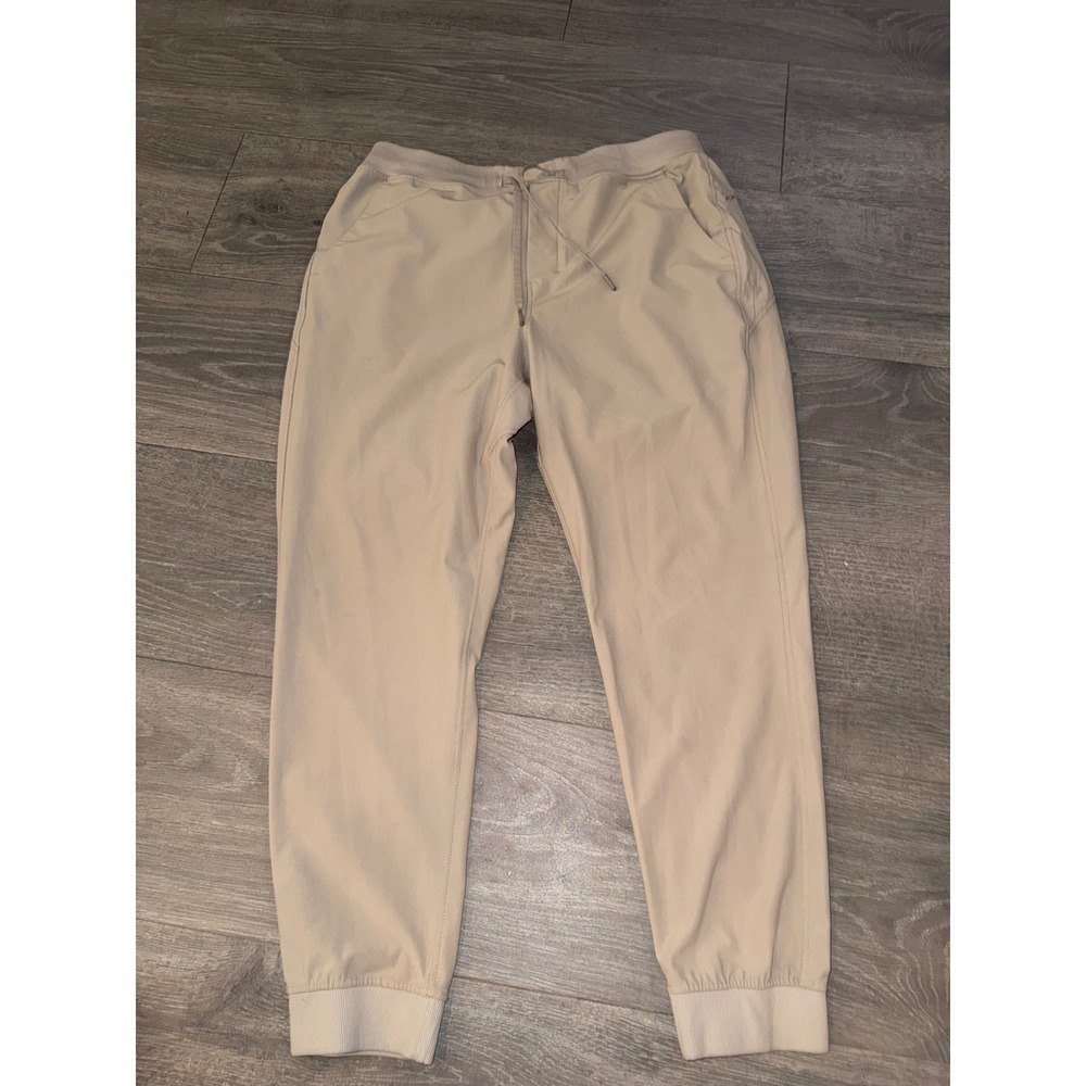 Birddogs Men 3XL Tan Khaki Lined Jogger Pants Athletic Stretch boomstick